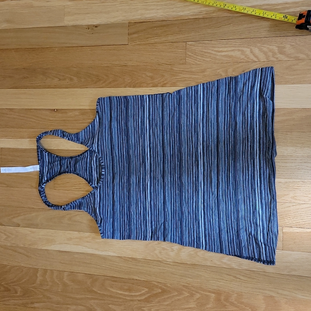 Lululemon Cool Racerback Cyber Black Deep Coal